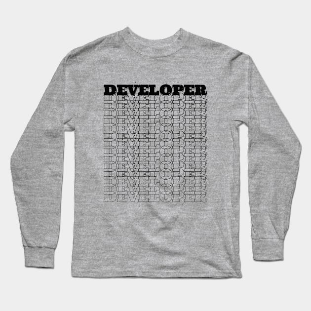 Developer Long Sleeve T-Shirt by Stay Weird